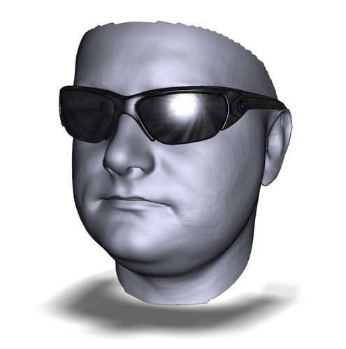 Interactive Model-based Reconstruction of the Human Head using an RGB-D Sensor